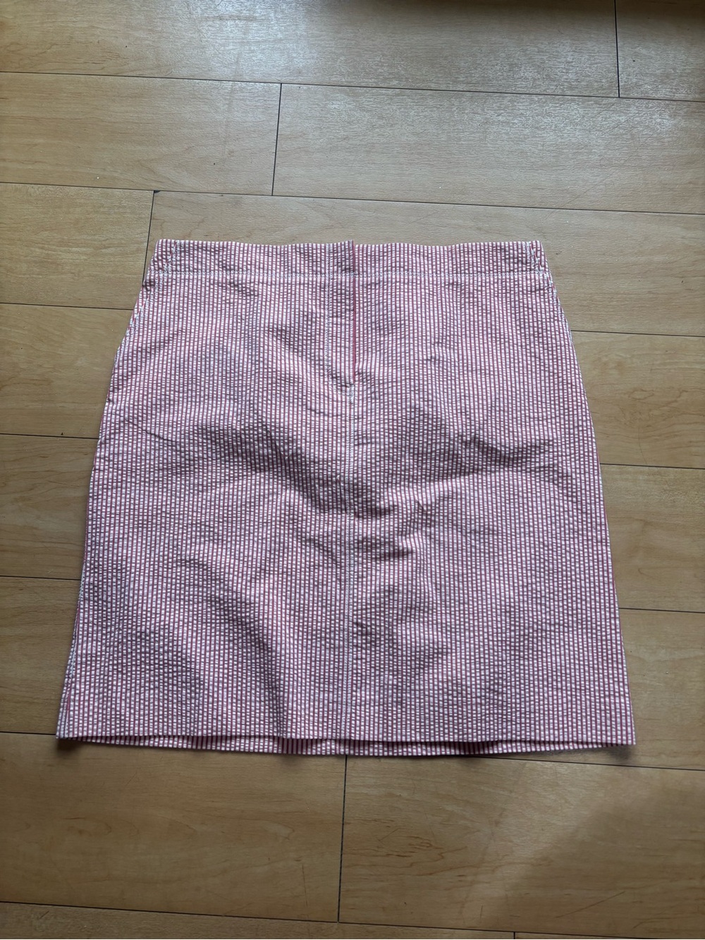 J.Crew Pink Seersucker Skirt size 12